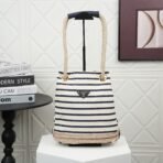 【New】Prada bucket bag / nautical stripe pattern-168224